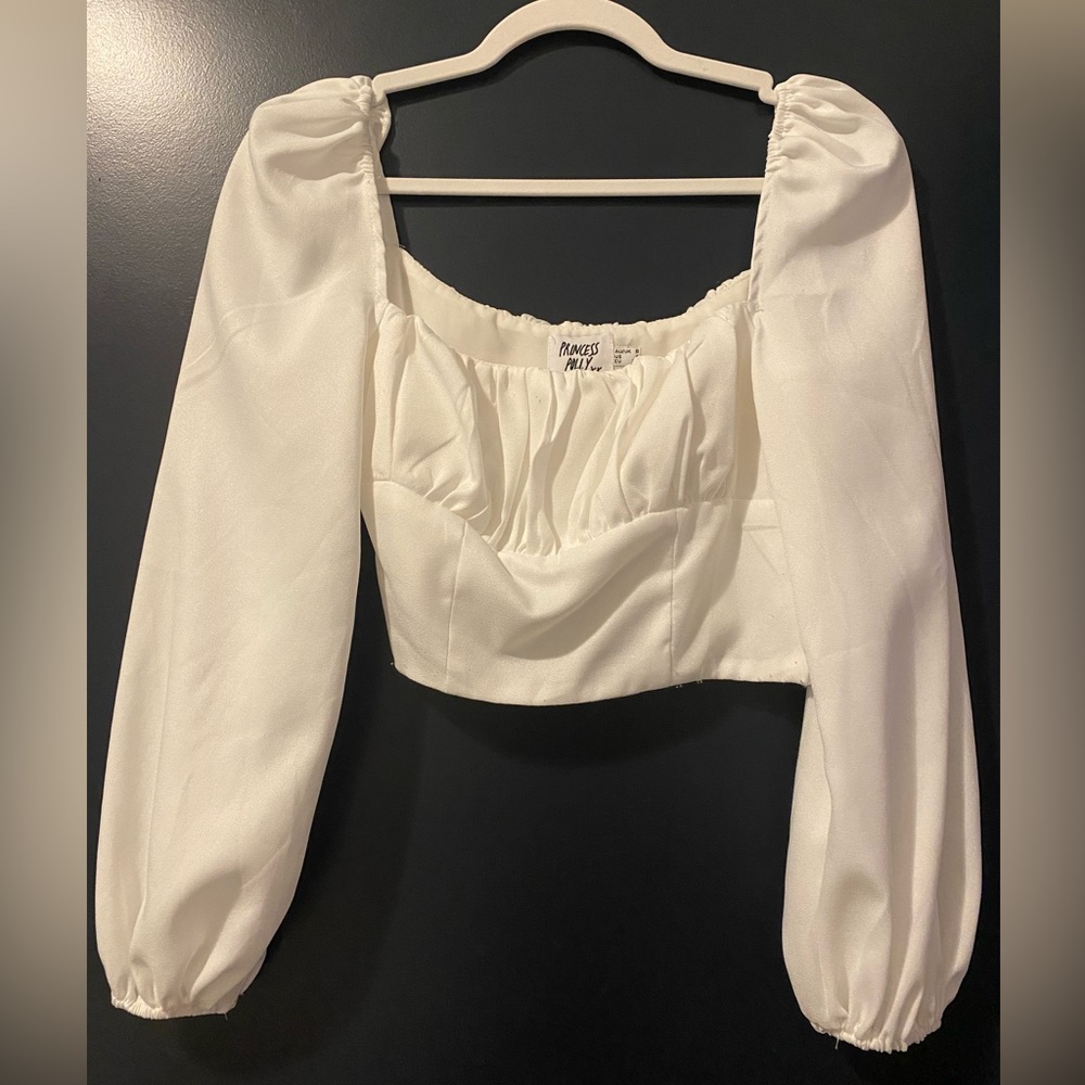 White princess Polly blouse